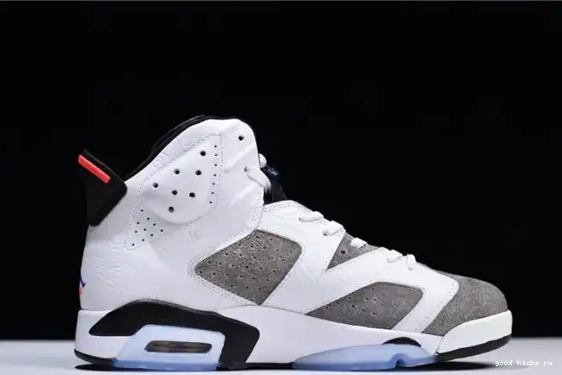 6 Air Grey CI3125-100 Flint Jordan 0428